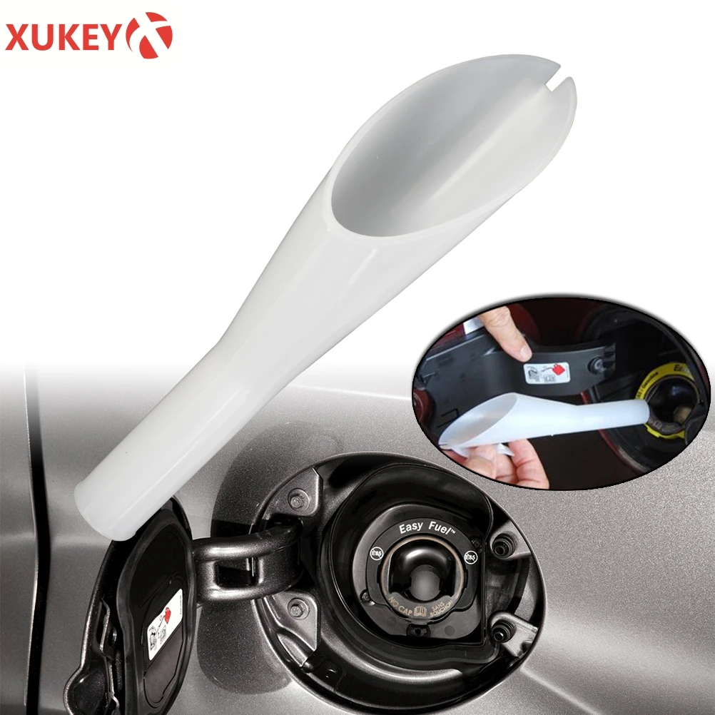 Fuel Filter Funnel Tube For Ford Focus F150 8U5Z17B068B Fuel Filling Tank Supply Gas Cap Funnel Tube White Spout