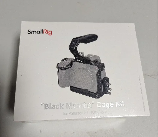 SmallRig Cage for Panasonic LUMIX S5 II Black Mamba Camera Cage 4022 4023 4024 4143 with Top Handle Baseplate Cold Shoe Mount