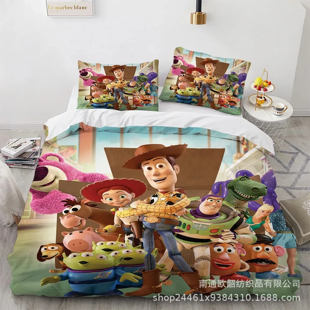 Toy Story Bedding Sets Comforter Quilt Bed Cover Duvet Cover Pillow Case Sets Kids Adult Size