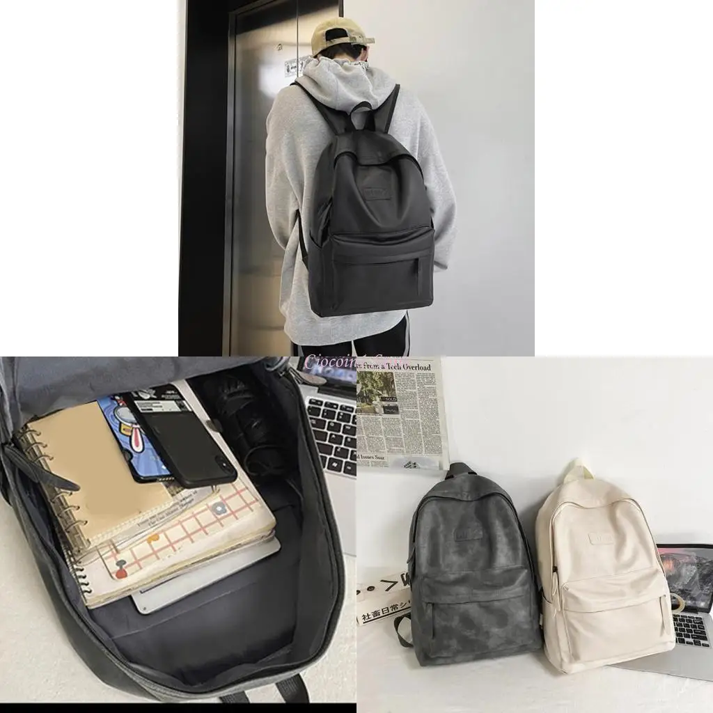 

Y1UB Casual Bag Students Backpack Travel Daybags for Women Men Multipurpose Large Capacity Pack College Travel School Daypack