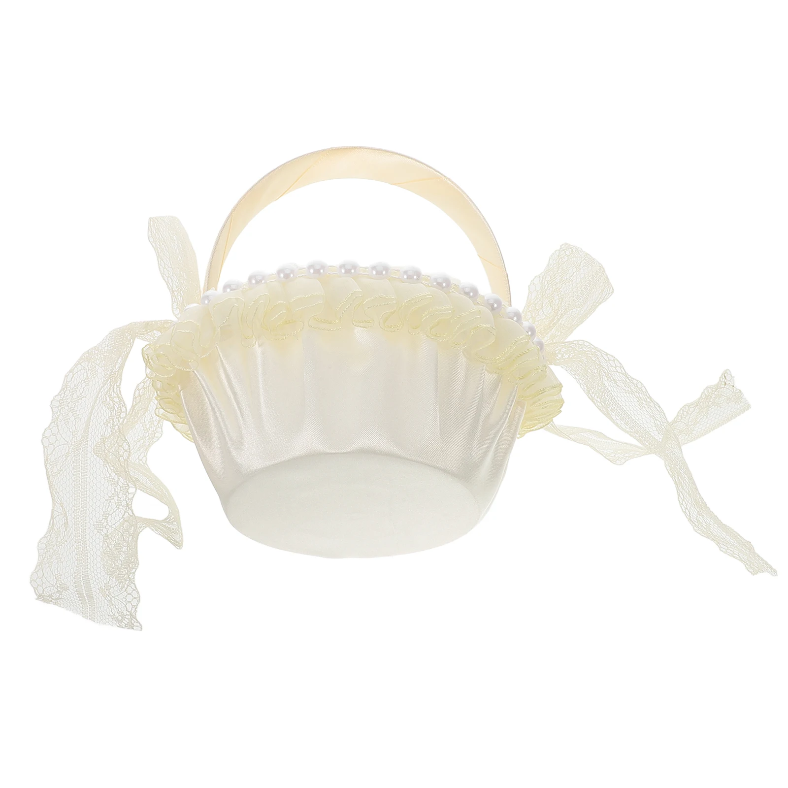 

Basket Wedding Flower Burlap Lace Bathroom Items for Black Girl Bride Chinese Decorated