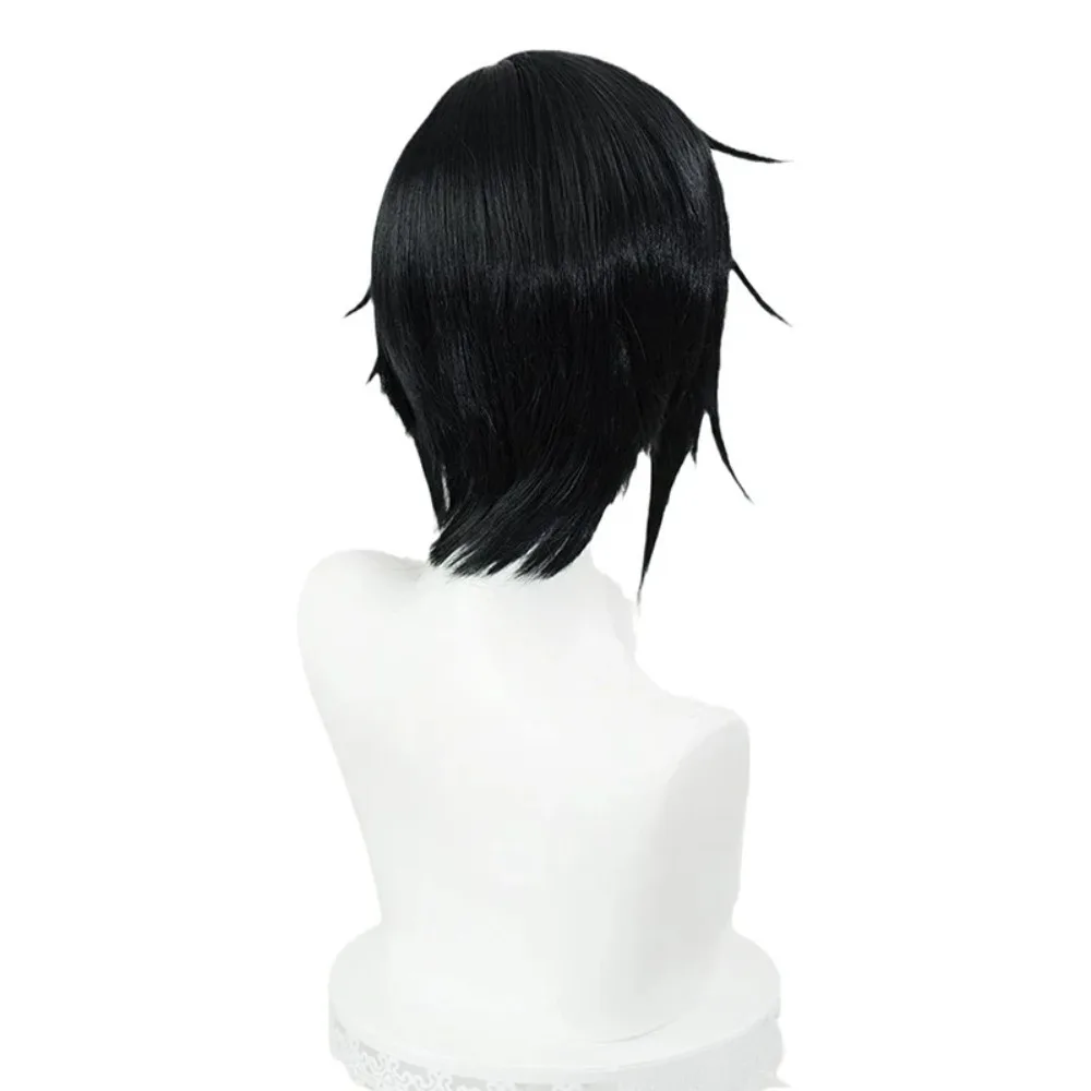 Anime Role Alois Trancy Side Swept Bangs Short Hair Anime Black Butler Character Modeling Headgear Sebastian·Michaelis Cos Wig view 5
