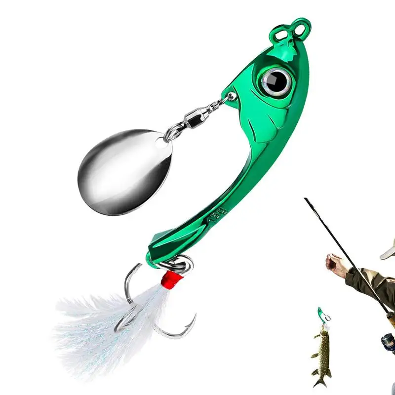 Rooster Tails Fishing Lures VIB Tremor Spinner Baits Metal Fishing Lures With Hook Swimbaits Bass Fishing Trout Crappie Fishing