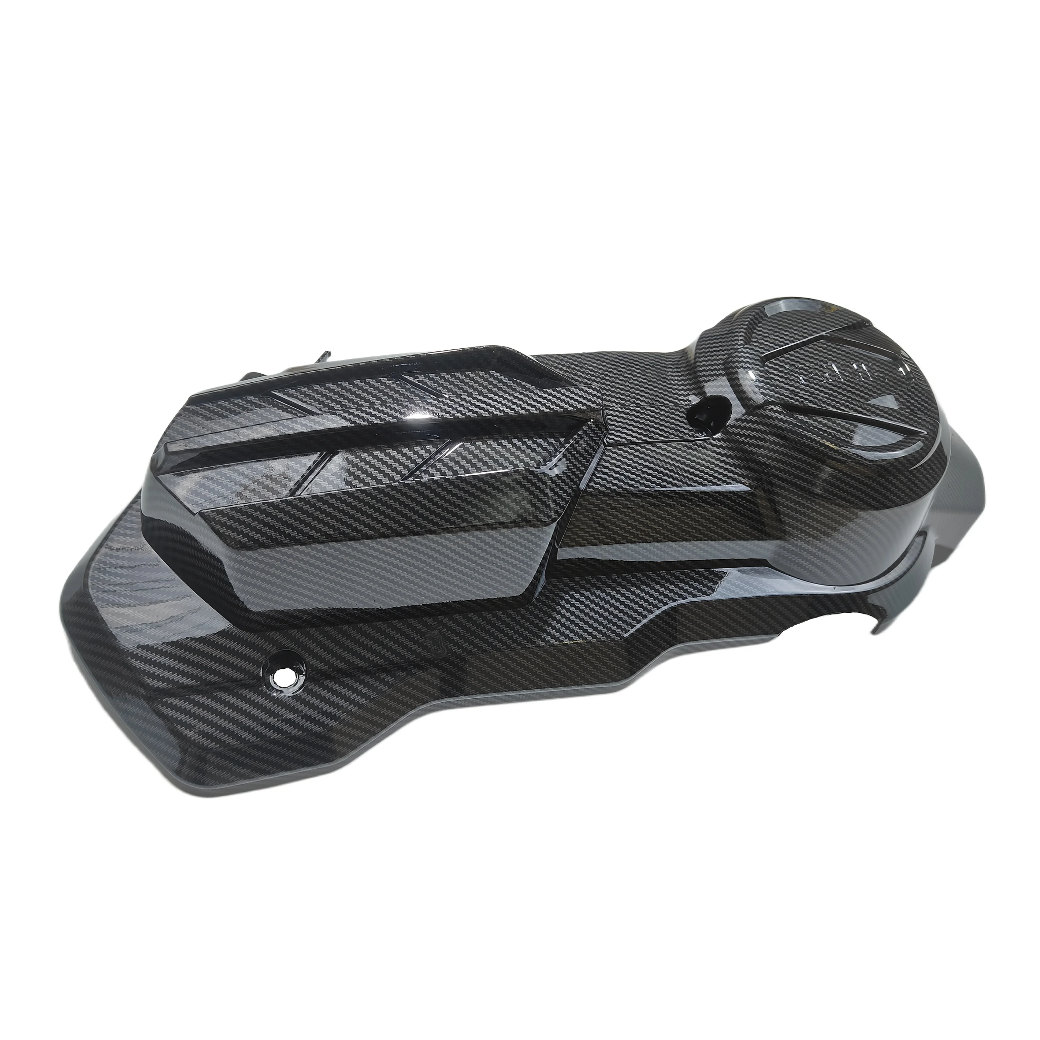 

Подходит для Yamaha NMAX 155 2020-2023 года — волокнистая текстурированная крышка сцепления, внешняя крышка коробки передач, защитный корпус