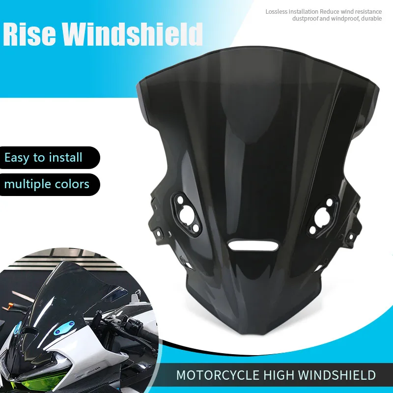 

2024 For 675SR 675SR-R 675SRR Motorcycle Rise Windscreen Windshield Wind Deflectors Shield Protector