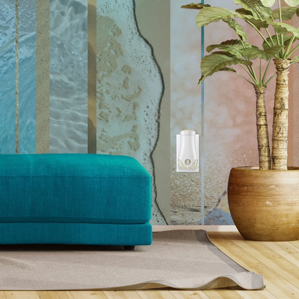 أكوا ويفز معطّر الهواء المكونات 5 عبوات الناشر الضروري النفط رائحة المحيط المنزل العطر قابل للتعديل المزاج محسن #5