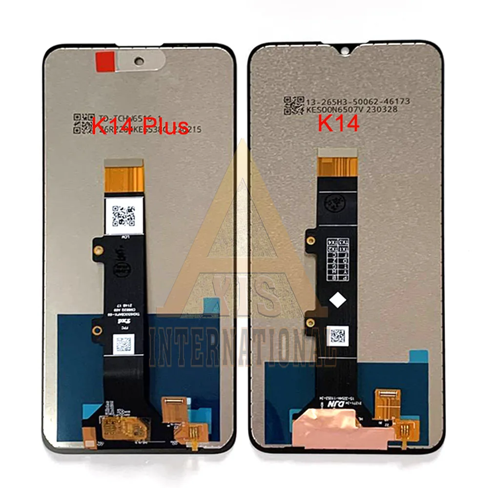 Original For Lenovo K14 LCD K14 Plus Display K14 Note Screen Touch Screen Panel Digitizer For Lenovo K15 Plus LCD K15 Frame