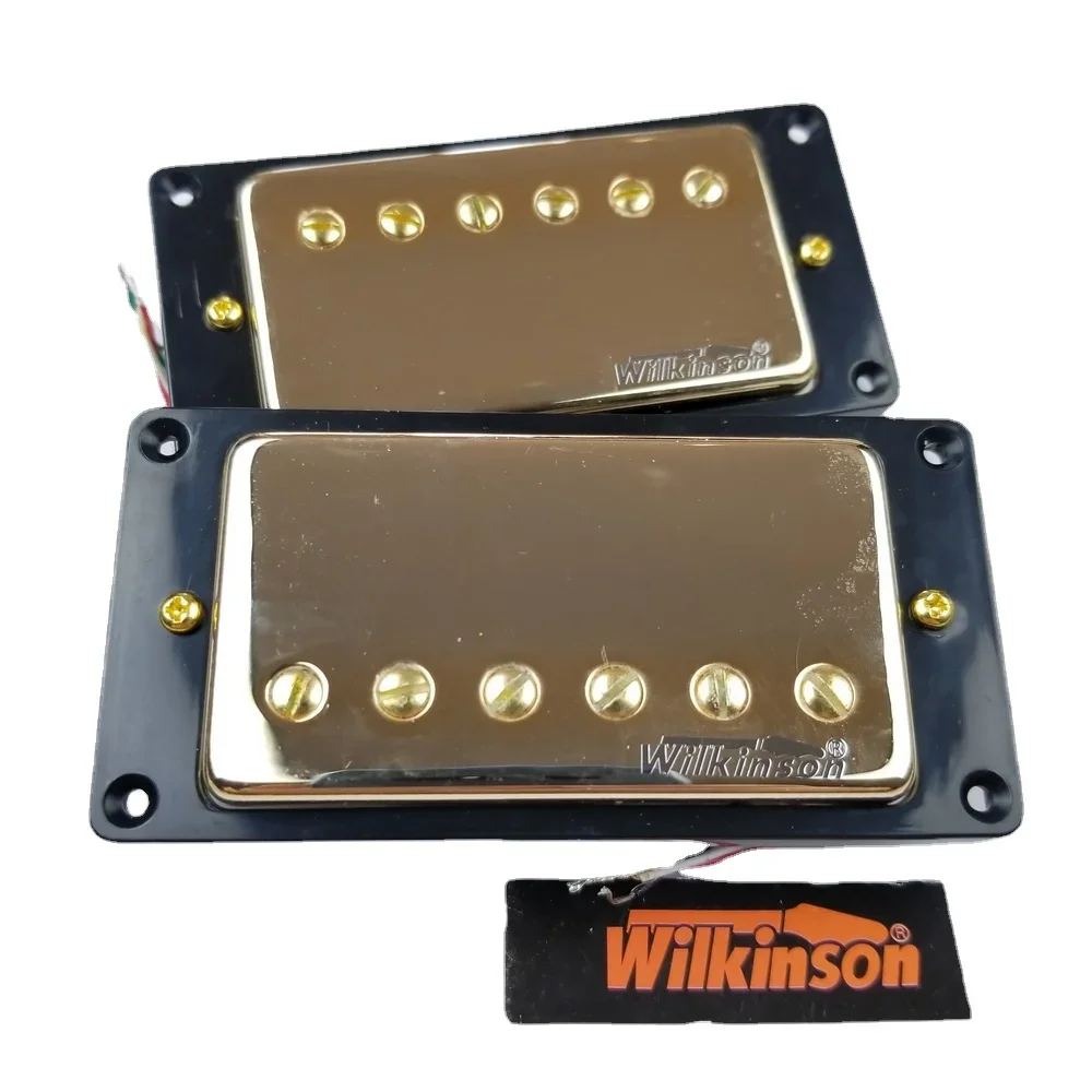 NEW Wilkinson Gold LP SG ES Electric Guitar Humbucker Pickups closed WVC Gold Cover Made In Korea