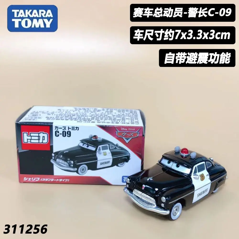 

TAKARA TOMY Alloy Car Model Disney Racing: McQueen, Mickey, Tiggo, Children's Toy, Birthday Gift