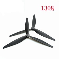2/4/8Pcs 1308 13X8X3 13inch 3 Blade Glass Fiber CW CCW Nylon Propeller for RC  X-Class FPV Drone