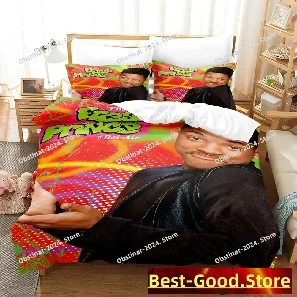 2023 Popular The Fresh Prince of Bel-Air Bedding Set Printed Bed Set With Pillowcase Bed Duvet Cover Soft Queen Super King Size
