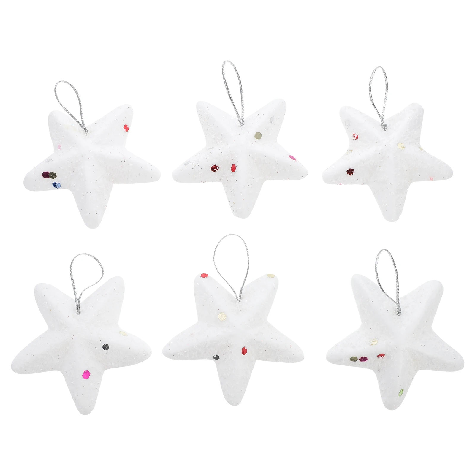 

24 Pcs Christmas Tree naments Decorative Hanging Pendants White Pine Cones Creative Xmas Party Home Wall Door Tree Hallway
