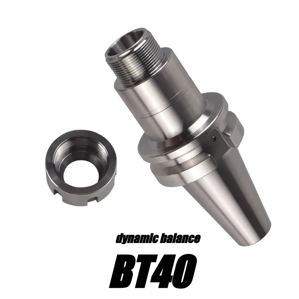 Bt40 balanceamento dinâmico BT-ER coletar mandril er16 er20 er25 er32 70l 100l centro de usinagem cnc suporte de ferramenta de eixo