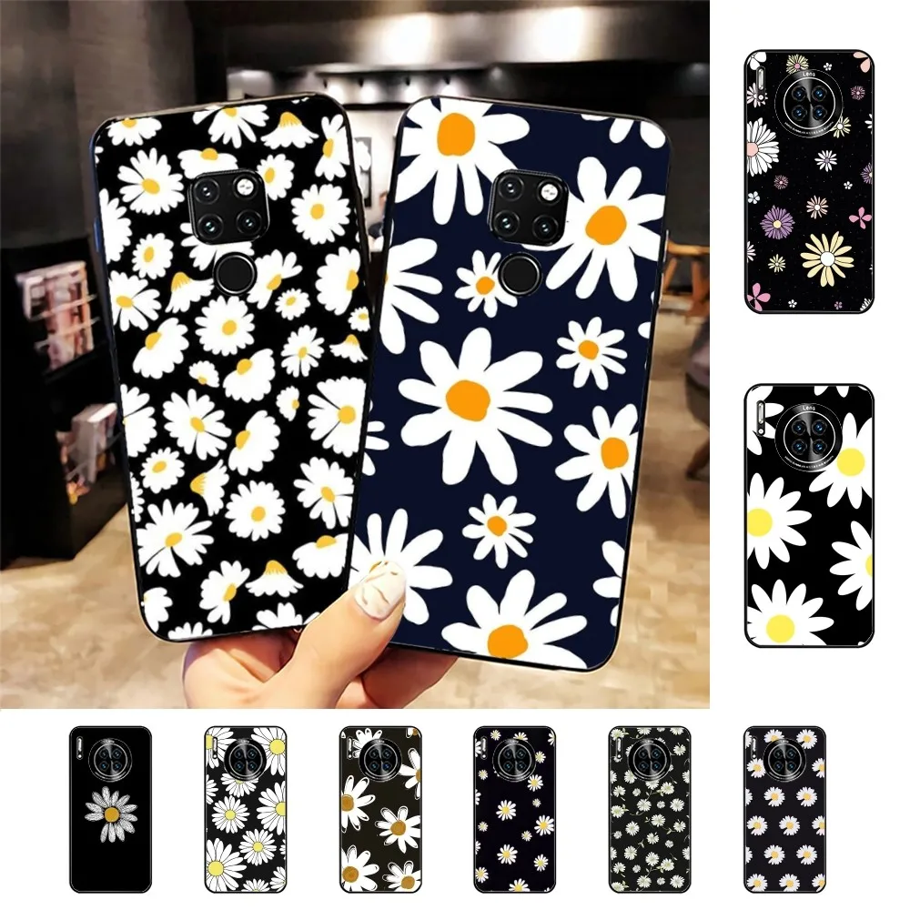 Flower Sunflower Phone Case For Redmi 8 9 10 pocoX3 pro for Samsung Note 10 20 for Huawei Mate 20 30 40 50 lite