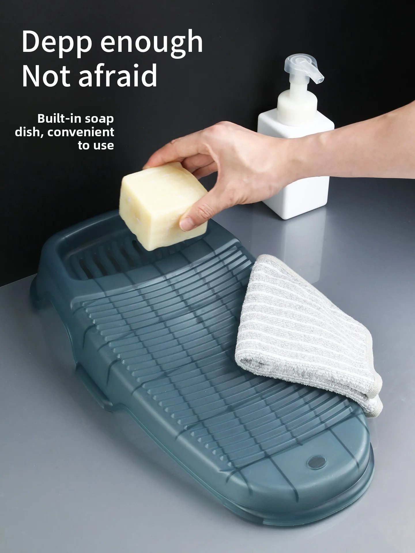 

Thiened пластиковая доска для стирки, противоскользящая доска для ожидания одежды и Sos для домашнего использования, студенческая Dormi nkeal