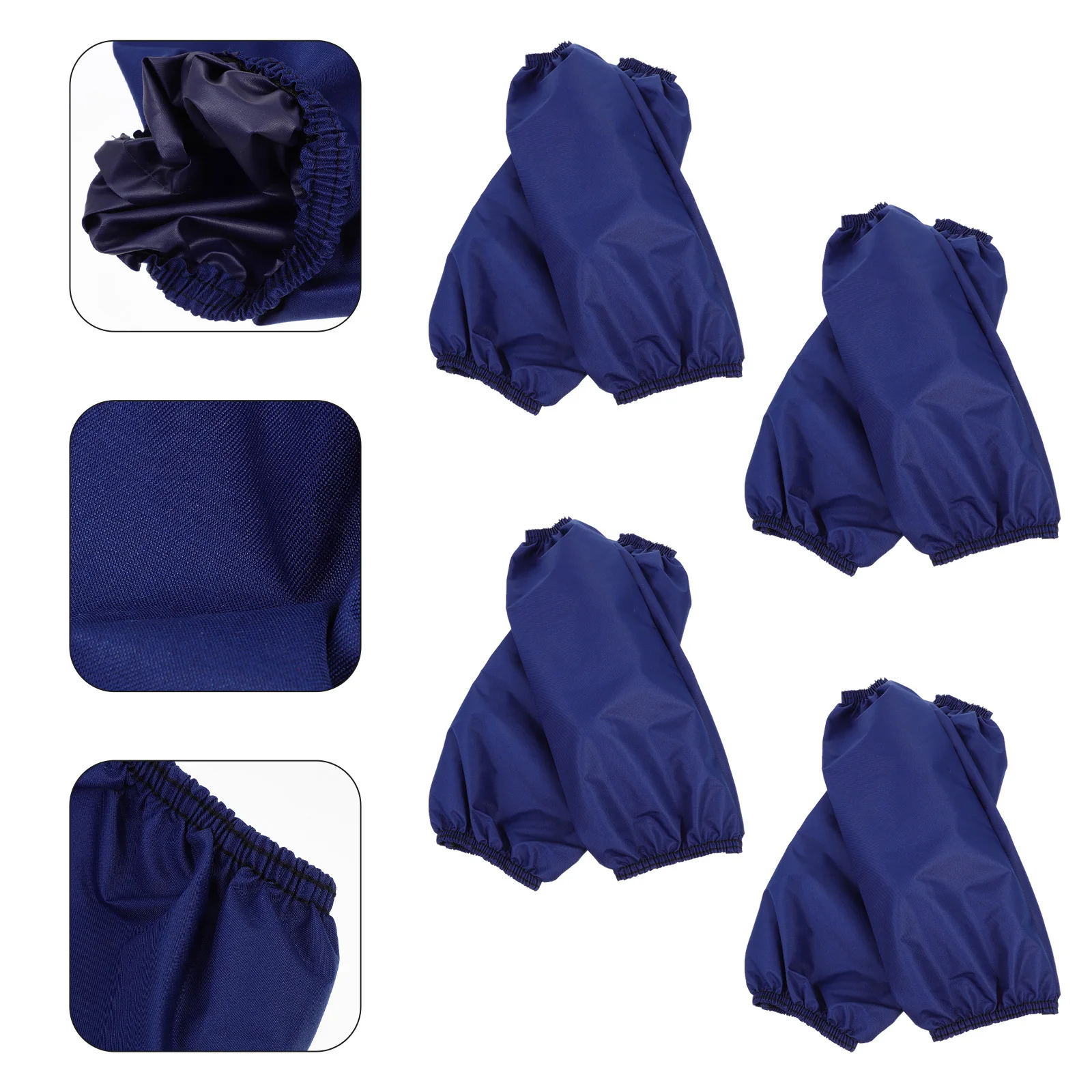 

Waterproof Oversleeves 4 Pairs Reusable Oil-Proof Arm Sleeves For Cooking Cleaning Kitchen Dish Washing Long Protective