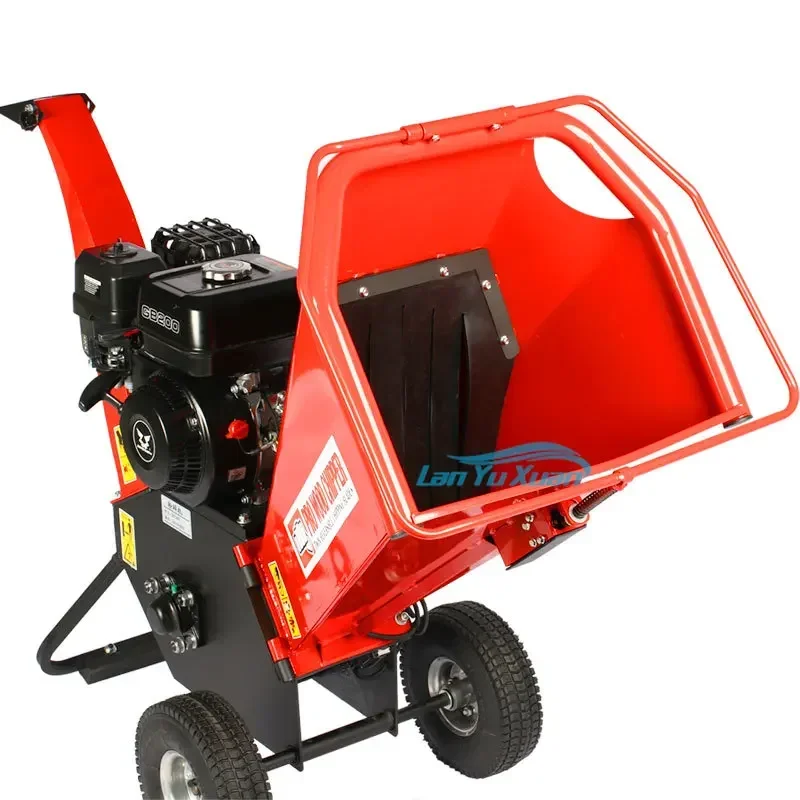 INDEL 15hp petrol powered wood chipper superfast self feeding  shredder/