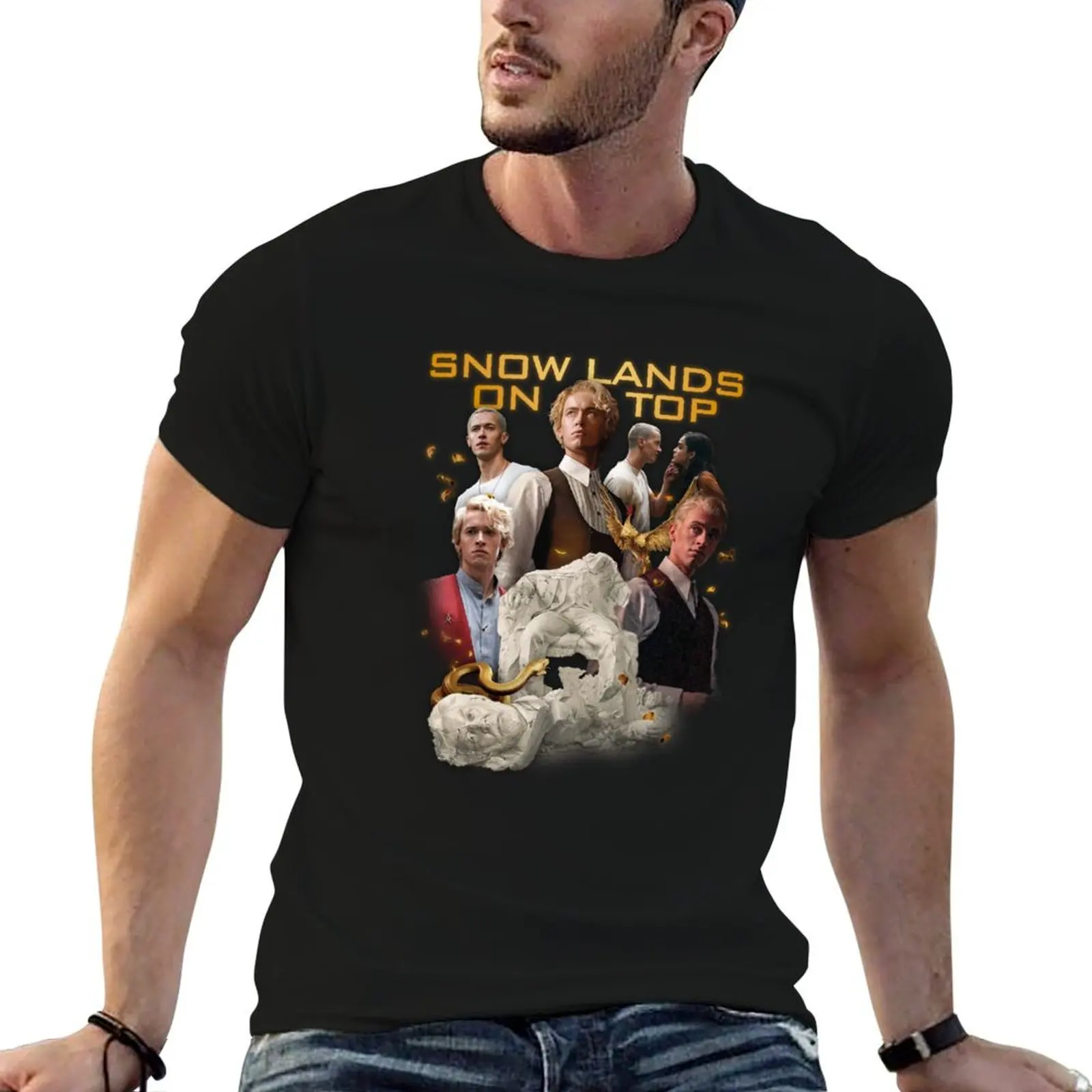 Snow 90's rock vintage inspired shirt T-Shirt Simple Graphic Design T-Shirt