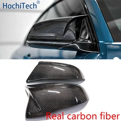 Real Carbon Fiber M Look Rear View Side Mirror Replacement For BMW x1 x2 Z4 1 Series F48 F49 F39 F52 F40 G29 For Toyota Supra