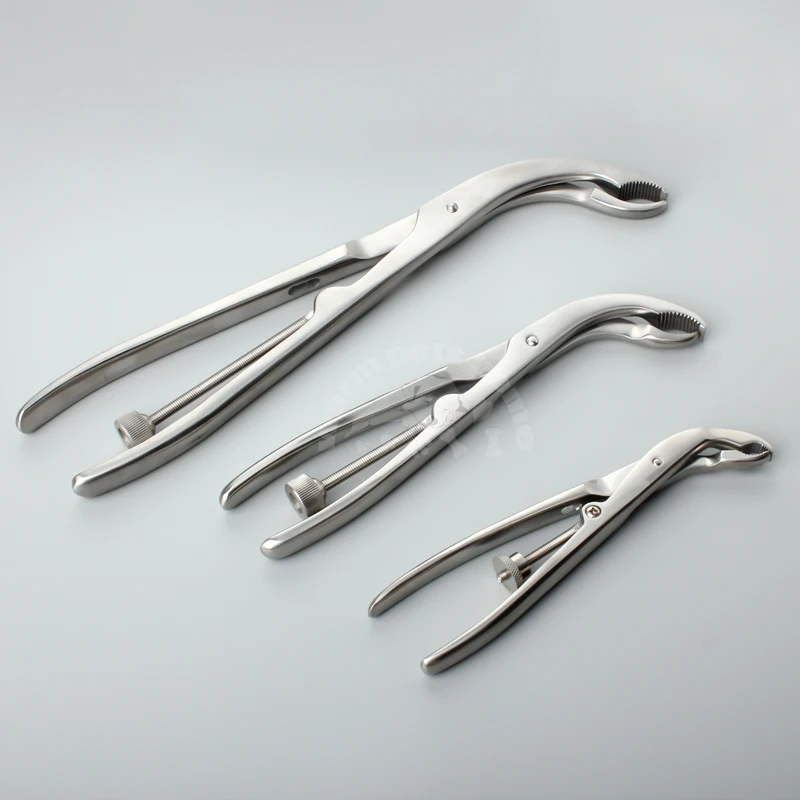 Centering Bone Holding Forceps Fixation Plate Holder 26cm 19cm 15cm Veterinary Orthopedic Surgical Instruments