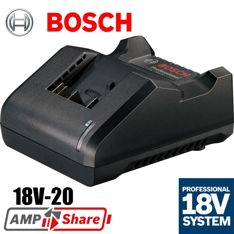 

18V Bosch Gal18V-20 Professional Lithium-Ion Battery Charger for 220V Fast Charging Dual-Mode Charging Power Tool Accessories
