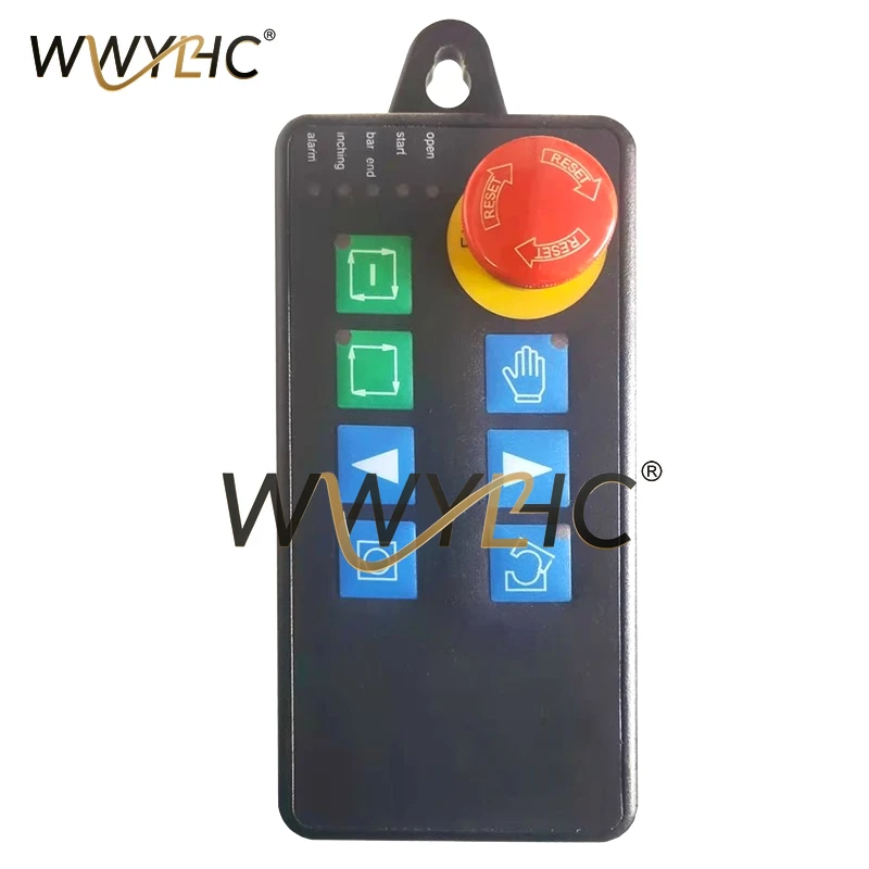 Controle Remoto Manual BN4460101 para Alimentador Automático de Barras LNS Fedek XT320/326 SN542 S2 Peças de Reposição
