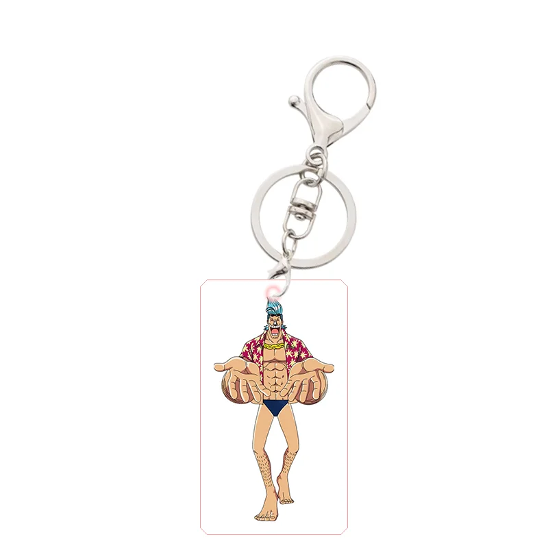 Kawaii Usopp Cartoon Anime Luffy Chopper One Piece Cute Keychain Pendant Roronoa Zoro Nami Nojiko Bag Pendant