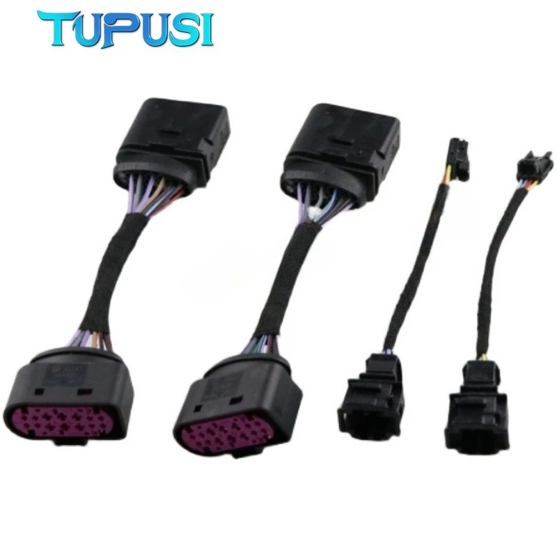 

For Audi Q5 09-12 Annual Upgrade 13 Tail Light Adapter Cable Old Model New Arrival Xenon Lamp Headlight Adapter Cable Harness