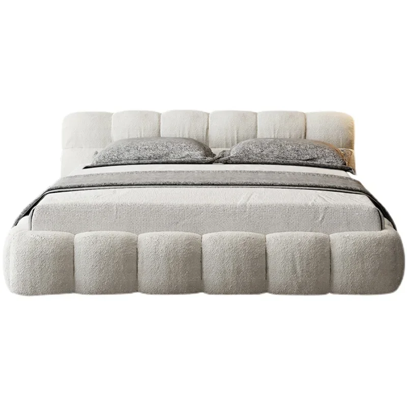 

modern Internet celebrity ins cream 1.8 meters double soft bed, master bedroom Italian style, light luxury wedding bed