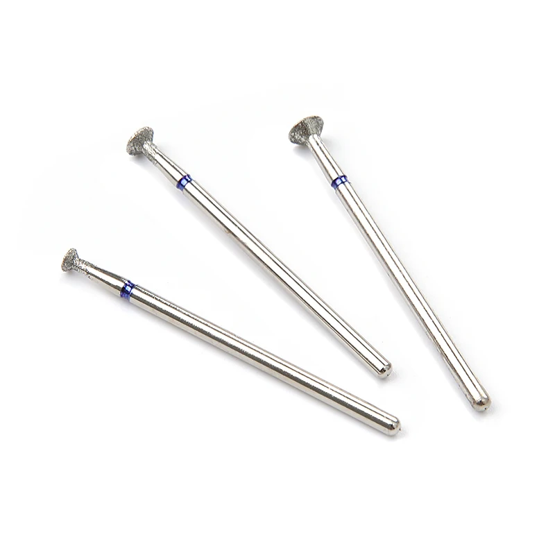 3 قطعة/المجموعة الماس مسمار مثقاب الخشب إهاب نظيفة مانيكير لقمة ثقب هلام تجاوز إزالة نتوءات دوارة بت مانيكير باديكير أدوات #5