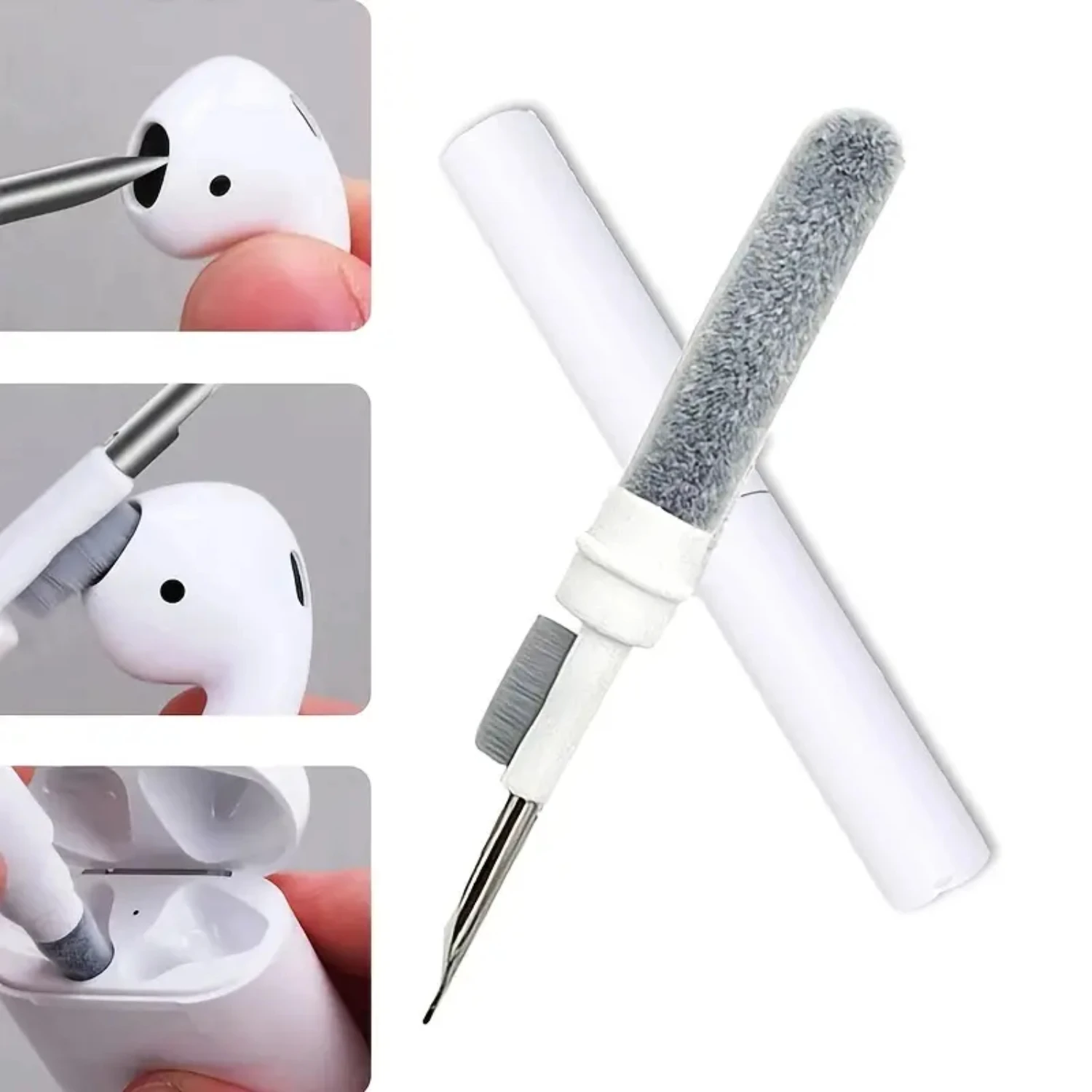 

1pc Headset Cleaning Pen Kit Headset Case Airpods Pro 1 2 3 Headset Cleaning Brush Tool