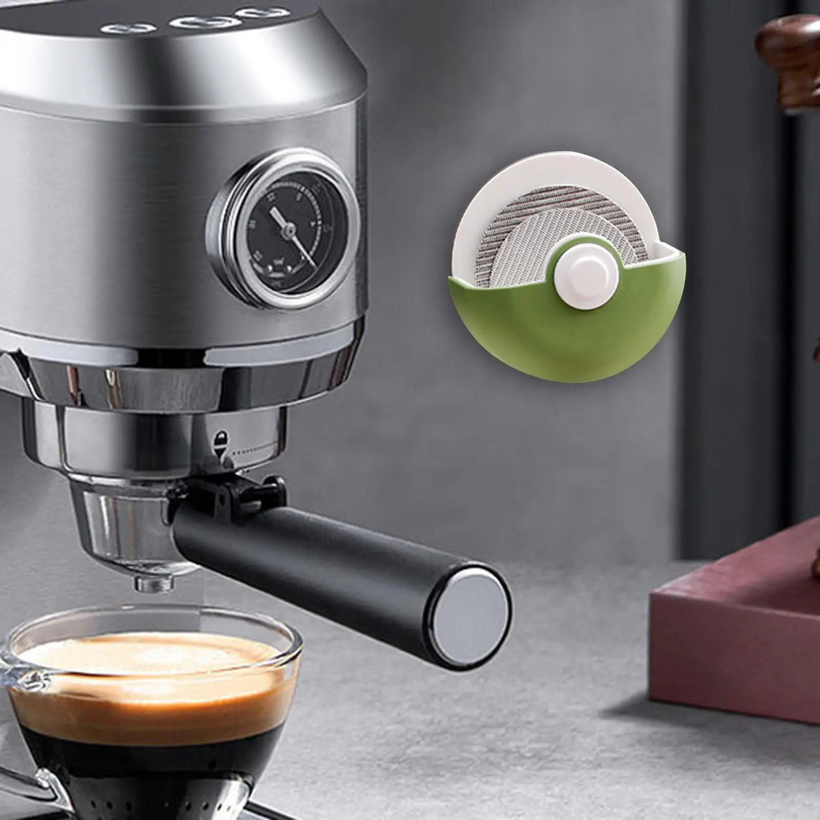 Coffee Filter Paper Holder Hold 150 Paper Filters Compact Size Disposable Paper image 3