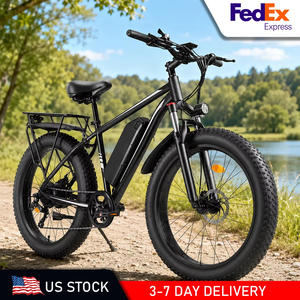 1000W Electric Bike for Adults, 26