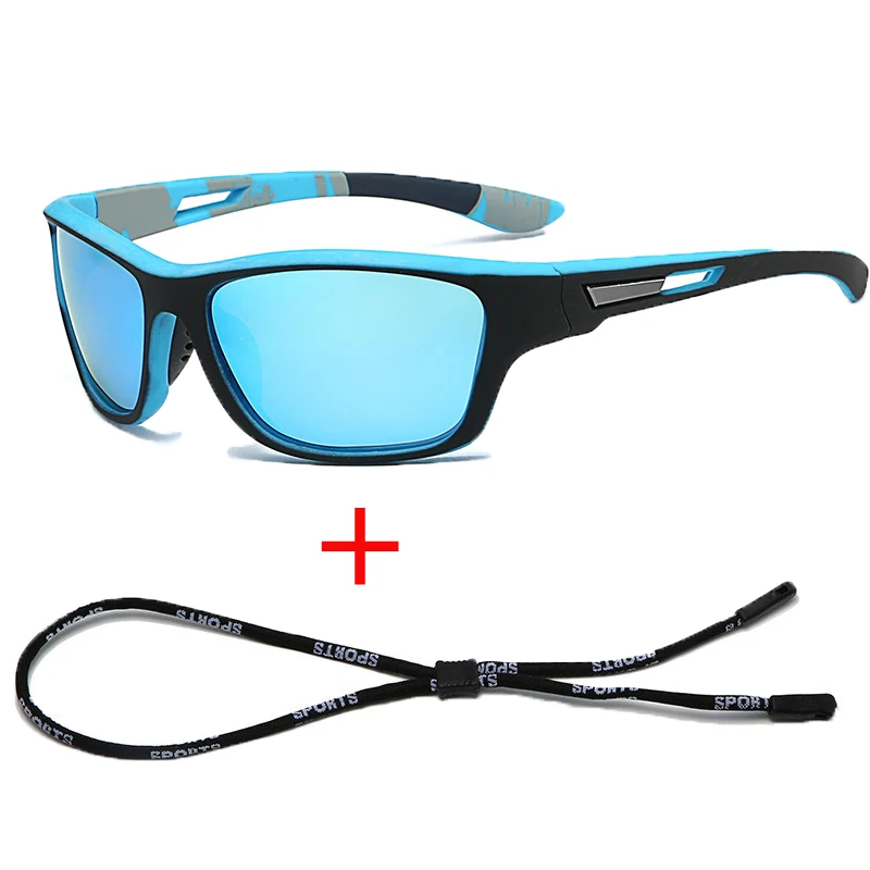 MIT SEIL Mode männer Polarisierte Sonnenbrille Brillen Fahren Reiten Schatten Goggle Gläser UV400 Outdoor Sport Sonnenbrille – Detail 12