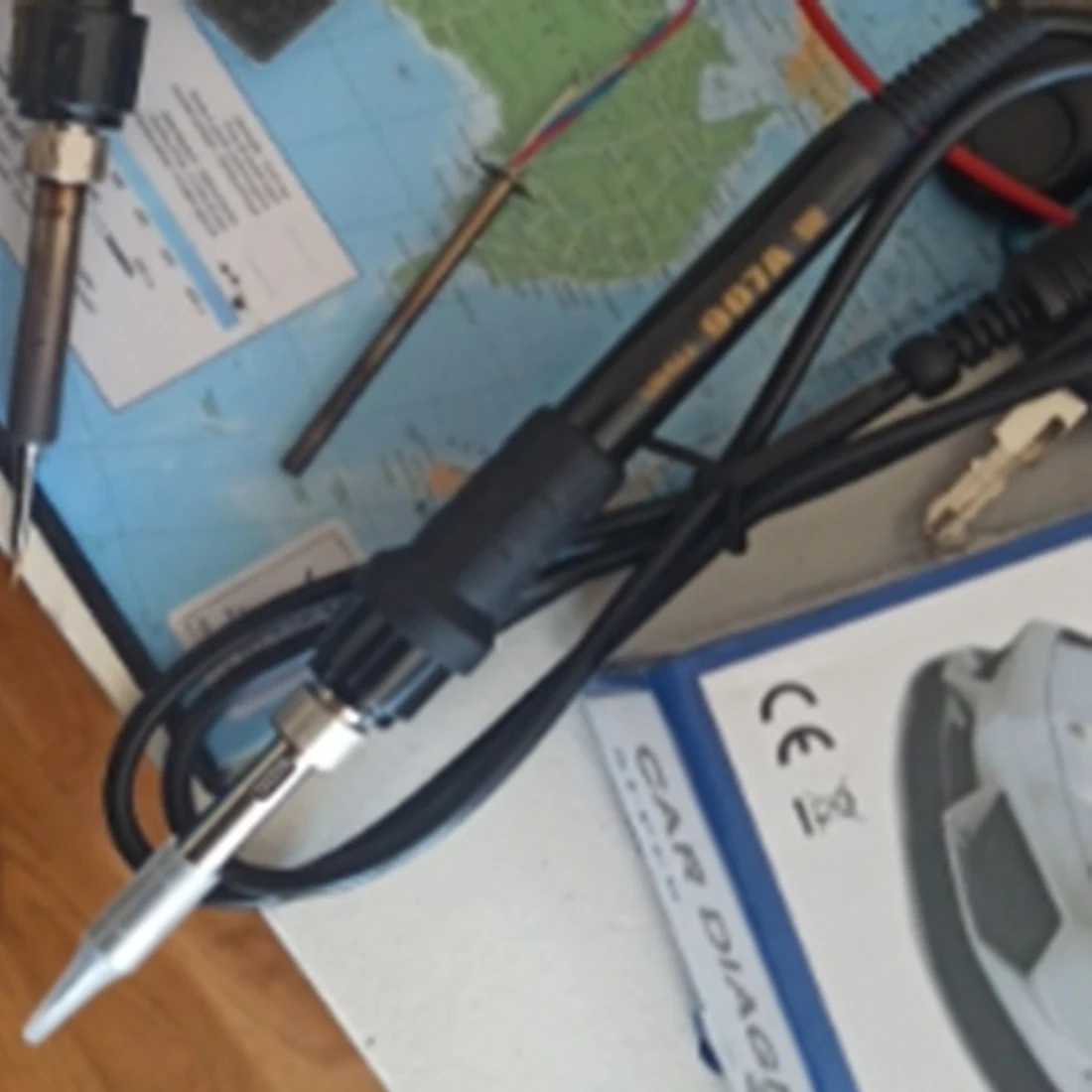 Soldering Iron Core Heater Metal Ceramic Heating Elements for 853AAA 995D 853D 936 937D 8786D(132A 40W)