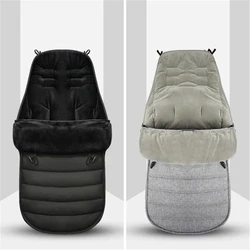 Winter thickened sleeping bag warm baby sleeping bag envelope newborn windproof waterproof stroller foot cover stroller accessor