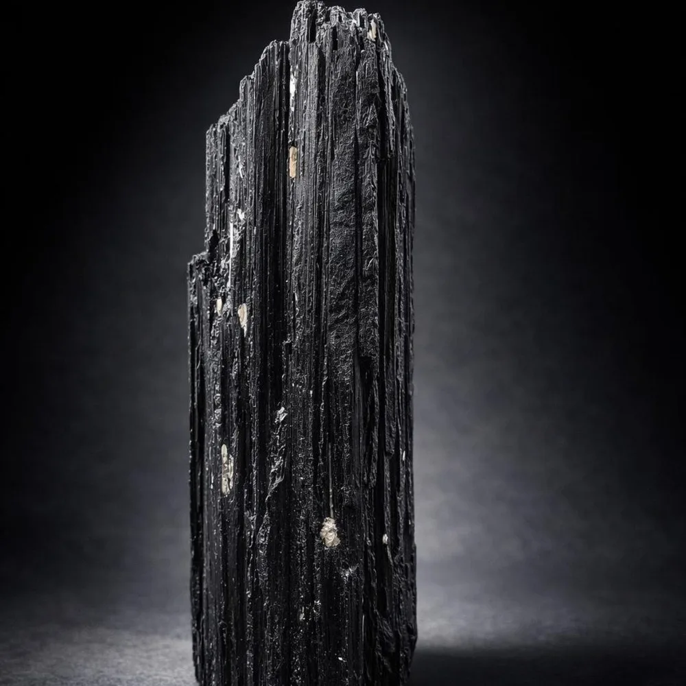 

17.64oz Large Natural Black Tourmaline Raw Stone Metaphysical Unpolished Unique Mineral Natural Stone Negative Energy Protection