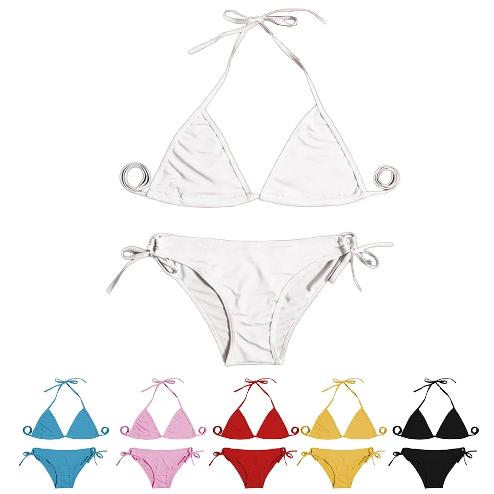 Conjunto de Bikini asequible, conjunto de Bikini para mujer, conjunto de Bikini estilo vendaje, traje de baño brasileño, ropa de natación para mujer