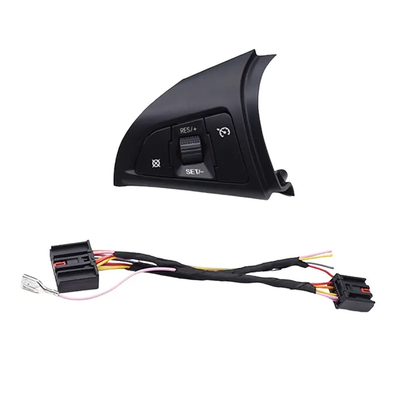 Wire Harness Included Left Button Steering Wheel For Cruze 2009-2015 Car Cruise Control Switch-A28K