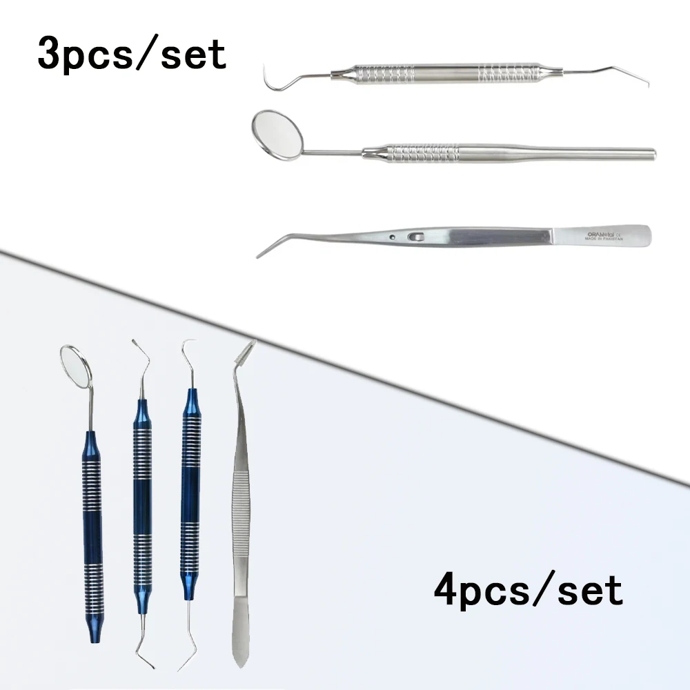 

Oral Care Dental Tool Kit - Tartar Scraper, Calculus Remover, and Plaque Scaler for Dentists & Personal Use