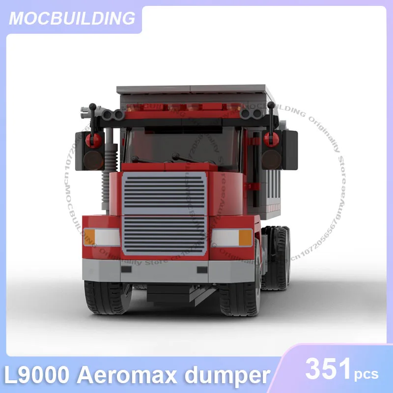 

L9000 Aeromax модель самосвал MOC строительные блоки DIY сборка кирпичей коллекция грузовиков Транспортные креативные игрушки подарки 351 шт.