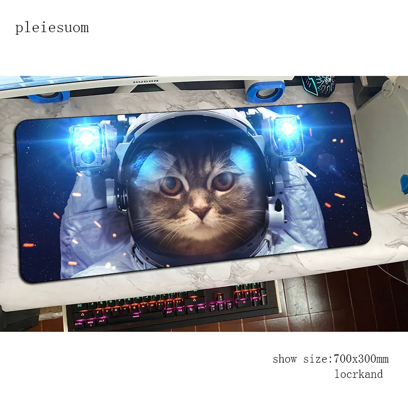 Funny Cat pad mouse Domineering computer gamer mouse pad Beautiful padmouse 900x400mm mousepad ergonomic gadget office desk mats