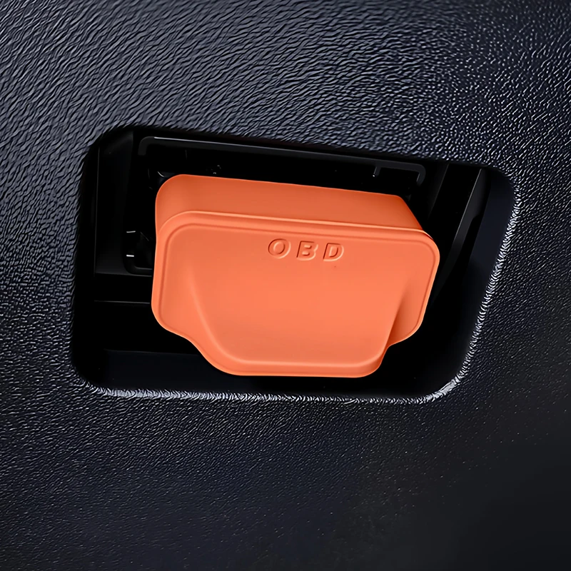 Silicone Obd Dust Cover Car OBD Diagnostic Interface Protective Cover for Volvo XC60 S60 V60 XC90 S90 V90 XC70 Car Accessories