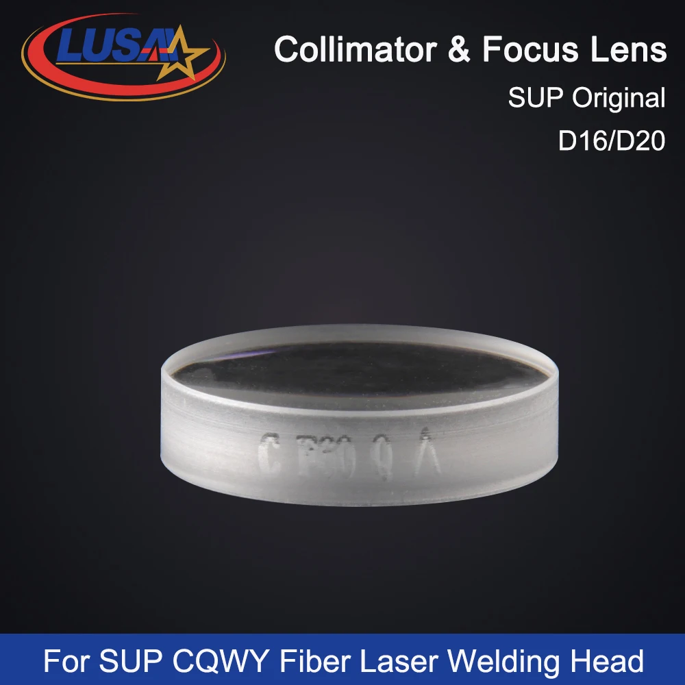 Imagem -05 - Lusai Sup Cqwy Lente de Foco do Colimador do Laser Soldadura Haad Claro Original D16d20 F60-f800 Sup20s t Sup21t Sup23s t Sup22c