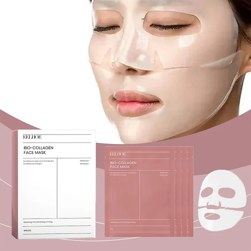 

Bio Collagen Moisturizing Facial Mask Shrink Pores Deep Hydrating Overnight Mask Nourishing Refreshing Brightening Skin Care