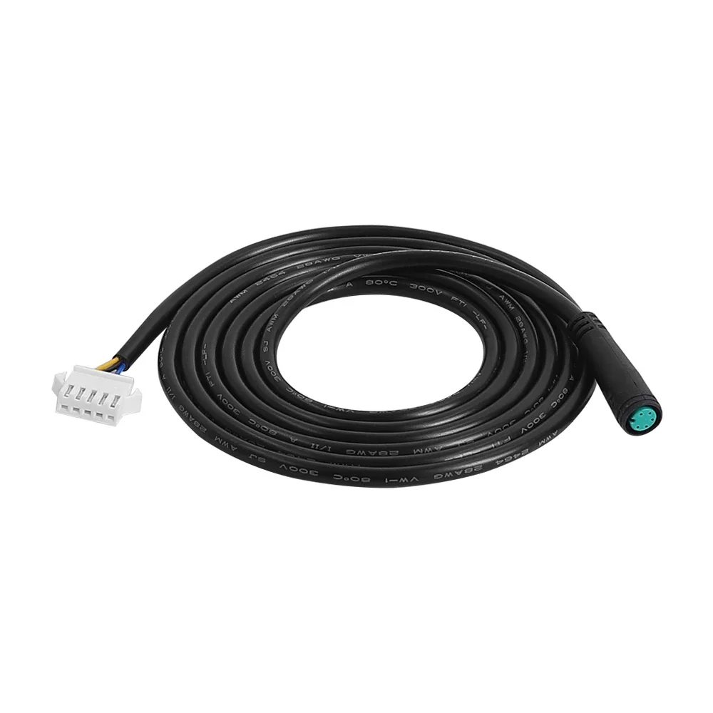 5 Pin SM Connectors Wire LED Display Waterproof Connector Cable for Bafang Electric Bicycle Instrument Extension Cable Adapter