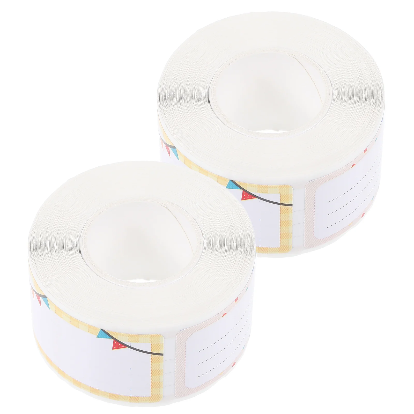 

2-рулонные именные этикетки для студентов, наклейки на бутылки, самоклеящиеся для организации и маркировки детской школы