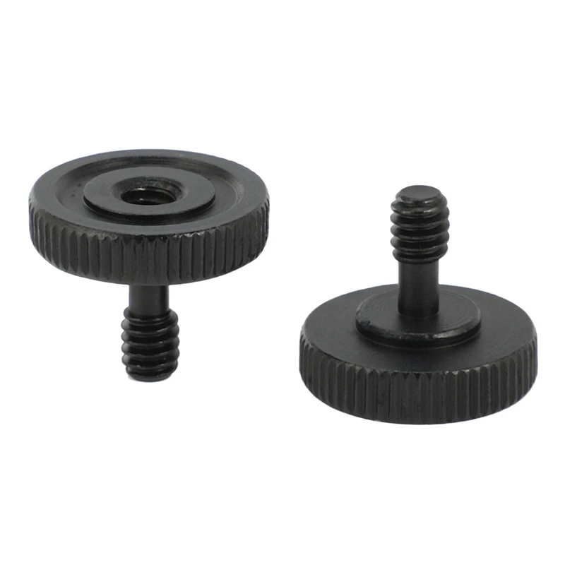 Thumb Screw Camera, Quick Release, L Suporte, Adaptador de Montagem, Inferior, Rosca Fêmea, 1 pol, 4 pol, 20 pol, Pacote de 2