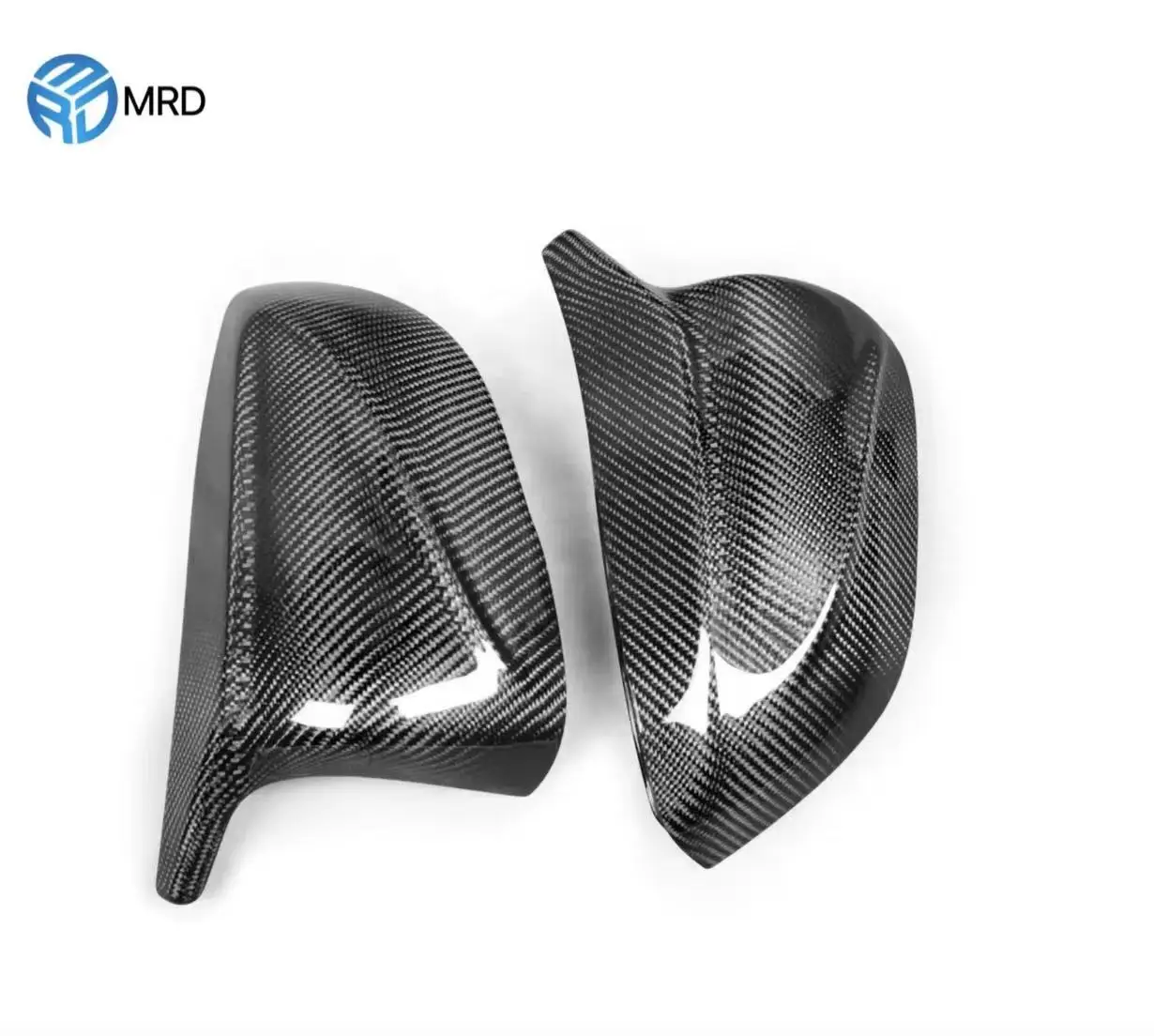 

MRD For Q50 Q60 V2 M Style Carbon Fiber Car Rearview Mirror Cover Mirror Caps Black Honeycomb