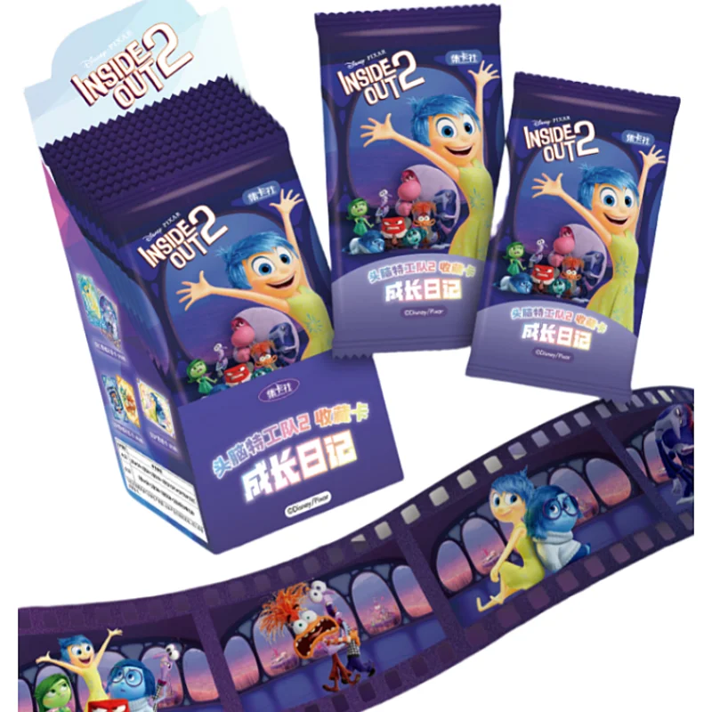 Card Fun Disney Inside Out Card Inside Out Movie Disney Card Anxiety Character Peripheral Collection Children Birthday Toy